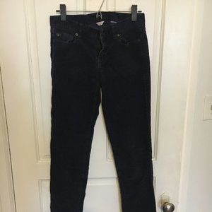 J. Crew Navy Corduroy Pants